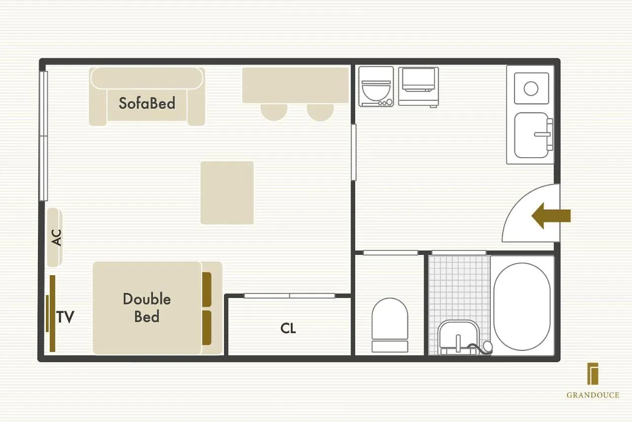 Lucky Yotsugi Apartment Tokyo 0*,  Japan